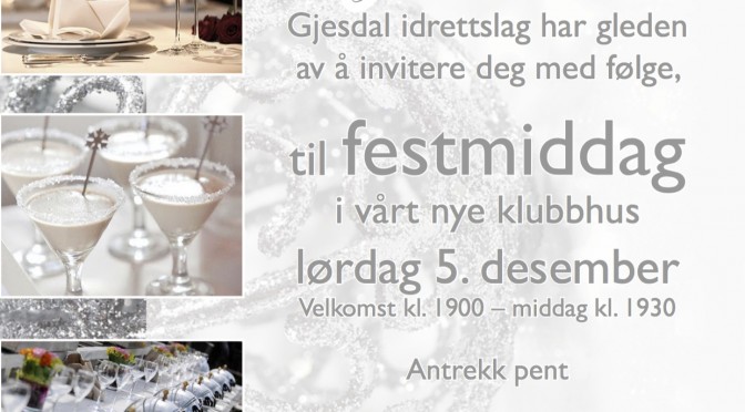 Invitasjon til offisiell åpning