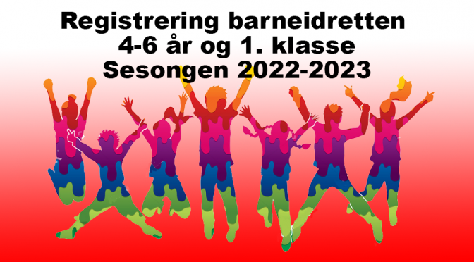 Registrering Barneidretten 2022/2023